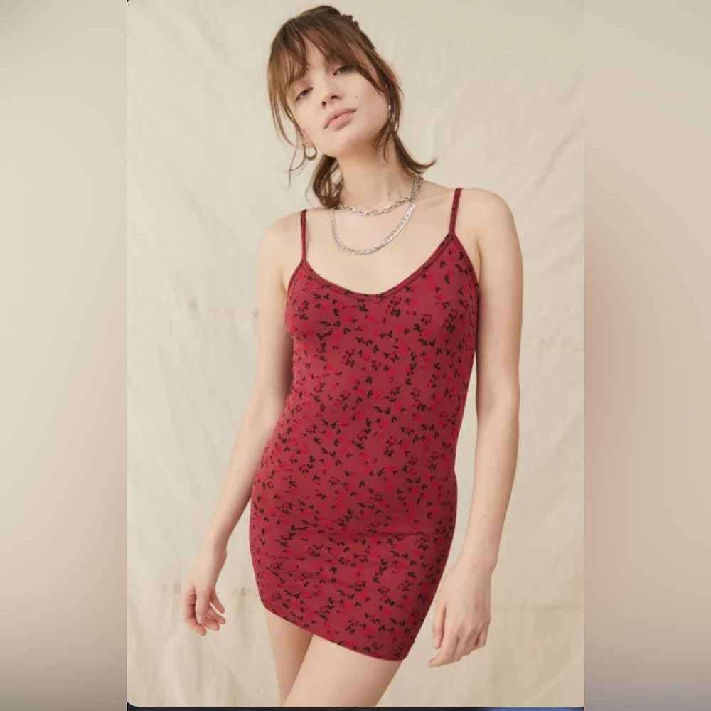 Urban Outfitters Rose Bodycon Dress